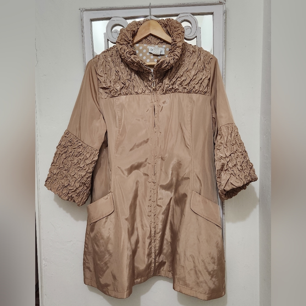 Camille & Co lightweight swing coat L